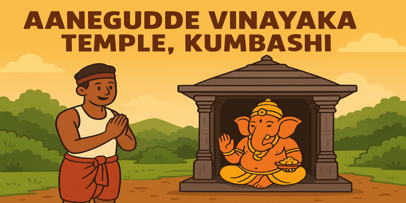 Aanegudde Vinayaka Temple